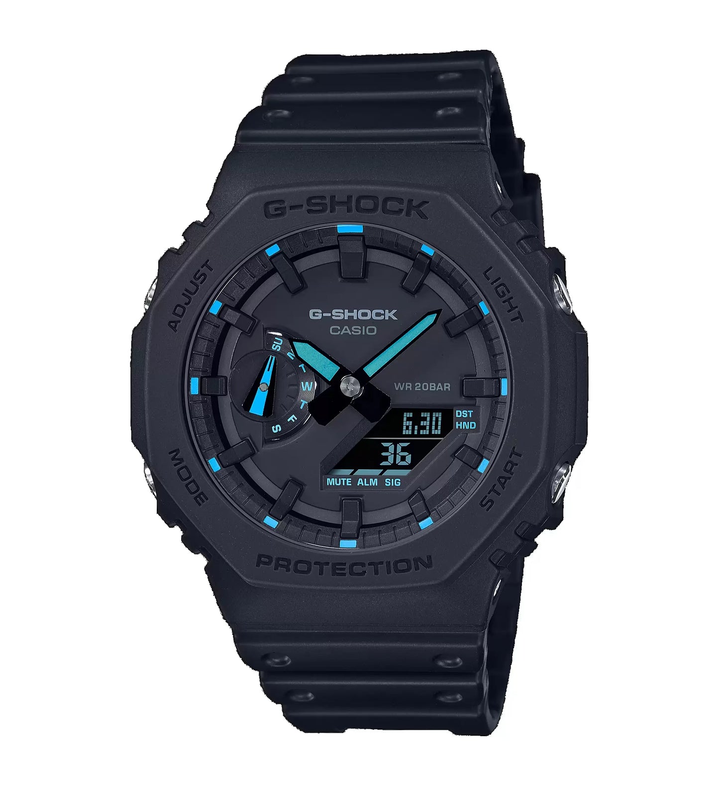 CASIO G-SHOCK GA-2100-1A2DR MEN WATCH