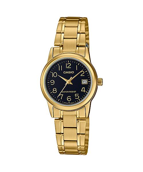 CASIO LTP-V002G-1B WOMEN WATCH