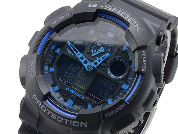CASIO G-SHOCK GA-100-1A2DR MEN WATCH
