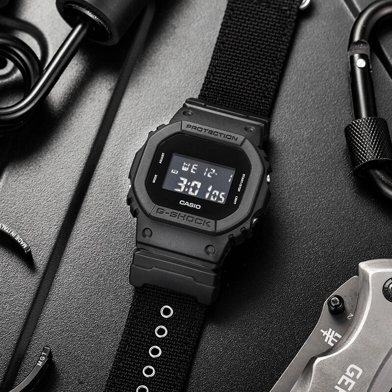 CASIO G-SHOCK DW-5600BBN-1DR MEN WATCH