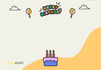 Lahza birthday card