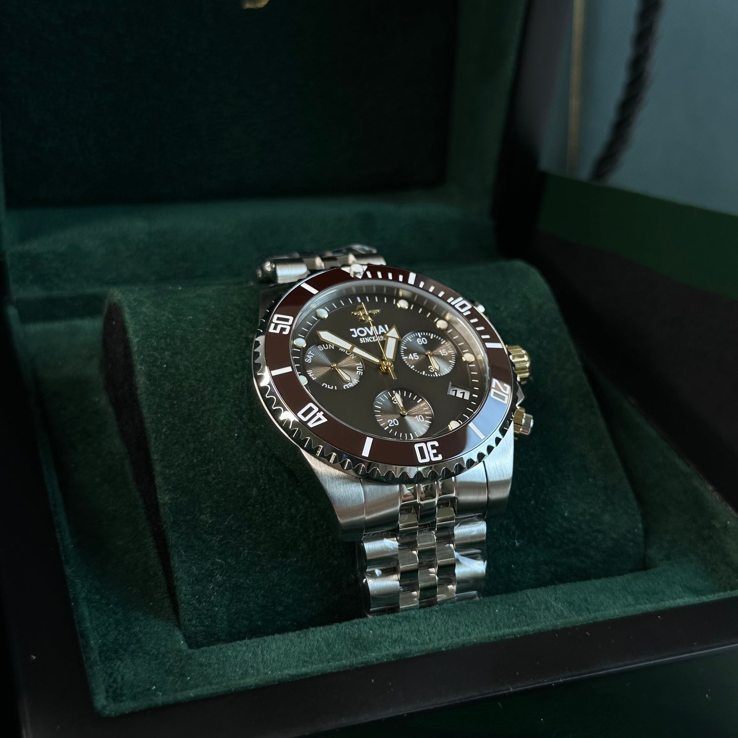 JOVIAL 6703GTMC02E MEN WATCH