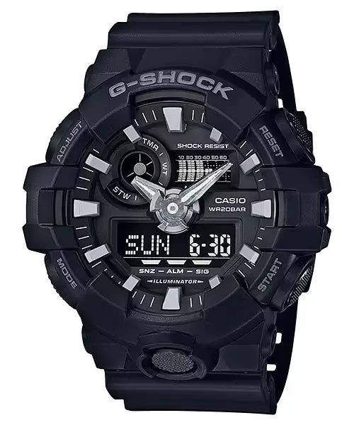 CASIO G-SHOCK GA-700-1BDR MEN WATCH