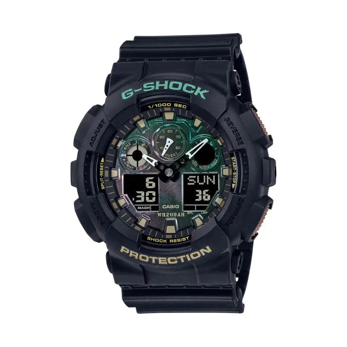 CASIO G-SHOCK GA-100RC-1ADR MEN WATCH